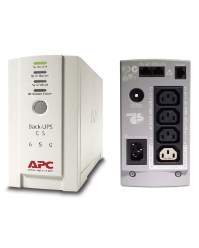 BK650EI APC Back-UPS 650 ВА. Источник бесперебойного питания. APC в Кызыле