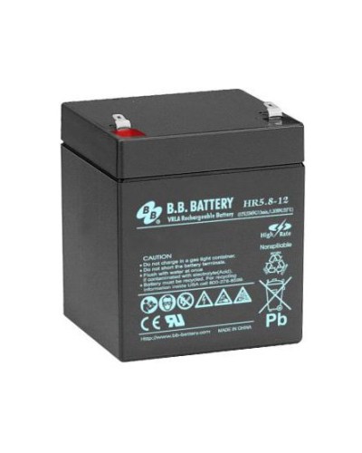 B.B. Battery HR 5.8-12. Аккумулятор герметичный свинцово-кислотный. B.B. Battery в Кызыле