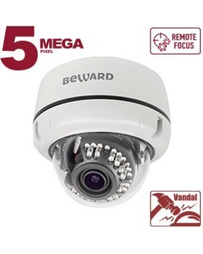 B5350DVZ (2.7-13.5мм). Видеокамера IP купольная. Beward в Кызыле