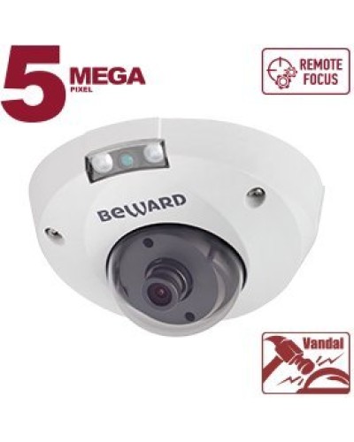 B5320DMR (6мм). Видеокамера IP купольная. Beward в Кызыле