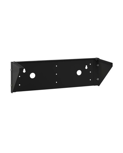 NC-3U-V-BK (12025c). Кронштейн настенный вертикальный 19 3U, цвет черный. CABEUS в Кызыле