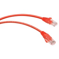 PC-UTP-RJ45-Cat.5e-1.5m-RD-LSZH (9514c), красный. Патч-корд медный. CABEUS