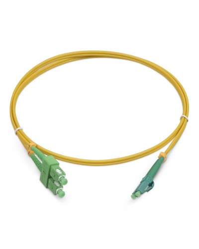 FOP(d)-9-LC/APC-SC/APC-1,5m (8282c). Патч-корд оптический. CABEUS в Кызыле