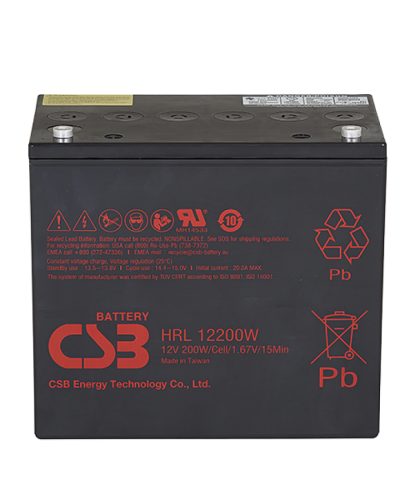 CSB HRL 12200W FR. Аккумулятор герметичный свинцово-кислотный. CSB в Кызыле