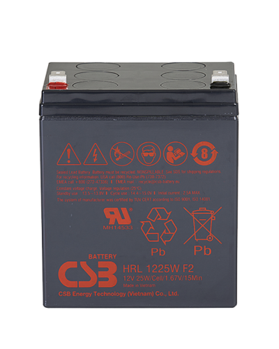 CSB HRL 1225W FR. Аккумулятор герметичный свинцово-кислотный. CSB в Кызыле