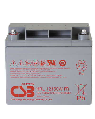 CSB HRL 12150W FR. Аккумулятор герметичный свинцово-кислотный. CSB в Кызыле