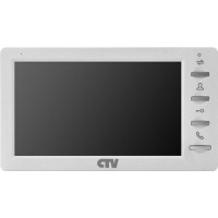 CTV-M1701 Plus W (белый). Монитор домофона цветной. CTV