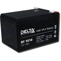 Delta DT 1212. Аккумулятор герметичный свинцово-кислотный. Delta