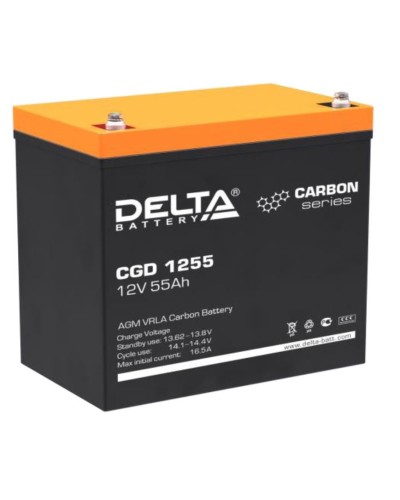 Delta CGD 1255. Аккумулятор герметичный свинцово-кислотный. Delta в Кызыле