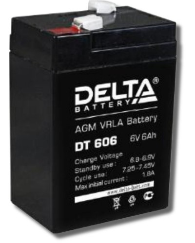 Delta DT 606. Аккумулятор герметичный свинцово-кислотный. Delta в Кызыле