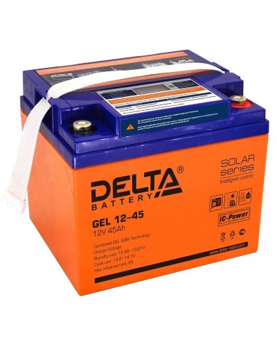 Delta GEL 12-45. Аккумулятор герметичный свинцово-кислотный. Delta в Кызыле