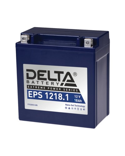 Delta EPS 1218.1. Аккумулятор герметичный свинцово-кислотный стартерный. Delta в Кызыле