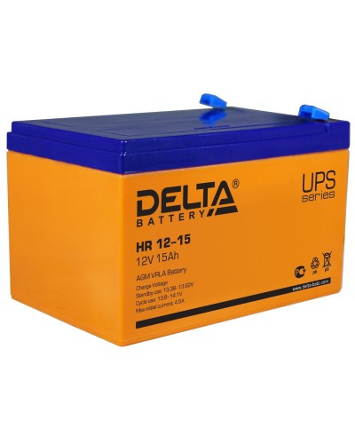 Delta HR 12-15. Аккумулятор герметичный свинцово-кислотный. Delta в Кызыле