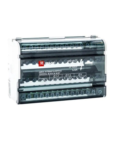 Шина нулевая в корпусе 4х15 (sn0-4х15). Шина нулевая в корпусе. EKF в Кызыле