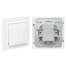 Минск Выключатель 2-кл. СП 10А (ERV10-023-10). Выключатель 2-кл. СП 10А. EKF