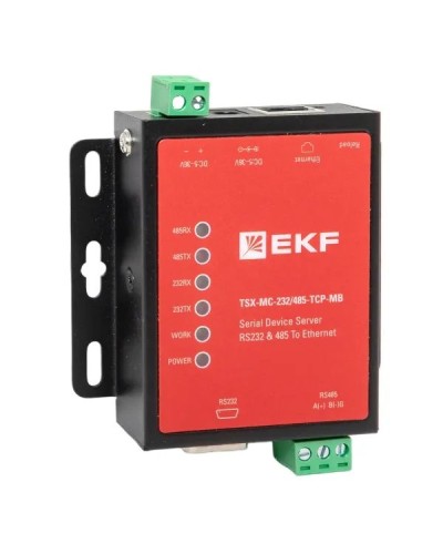 TSX-MC-232/485-TCP-MB. Преобразователь RS-232/485 в Ethernet. EKF в Кызыле
