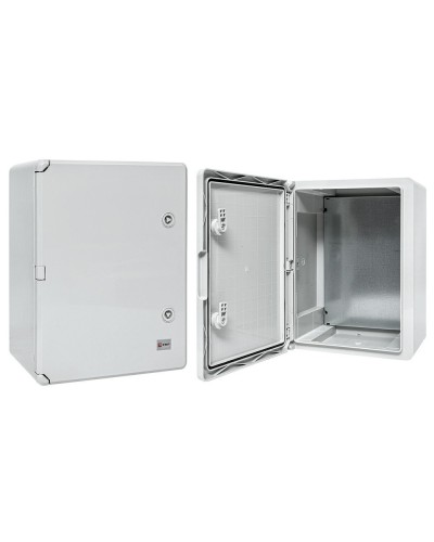 Бокс пластиковый с монтажной платой 500х400х180 IP65 PROxima (PB65MP006). Бокс пластиковый антивандальный. EKF в Кызыле