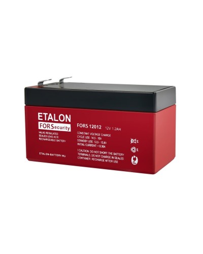ETALON FORS 12012. Аккумулятор герметичный свинцово-кислотный. ETALON в Кызыле