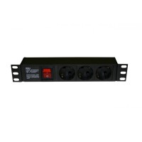 SHE10-3SH-S-IEC. Блок розеток 10. Hyperline