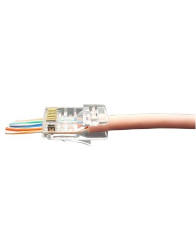 PLEZ-8P8C-U-C6-100 (100 шт). Разъем RJ-45. Hyperline в Кызыле