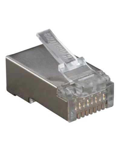 PLUG-8P8C-U-C6-SH-100 (100 шт). Разъем RJ-45. Hyperline в Кызыле