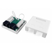 SB1-2-8P8C-C6-WH. Розетка RJ-45. Hyperline