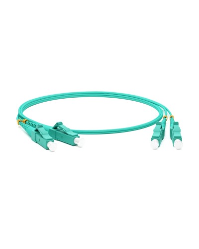 FC-D2-503-LC/PR-LC/PR-H-1M-LSZH-AQ. Патч-корд волоконно-оптический многомодовый. Hyperline в Кызыле