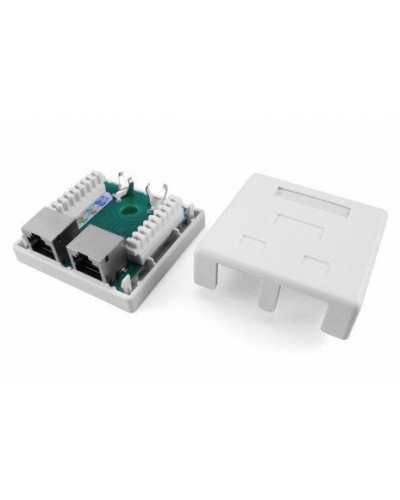 SB1-2-8P8C-C5e-SH-WH. Розетка RJ-45. Hyperline в Кызыле