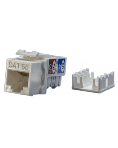 KJ9-8P8C-C5e-90-WH. Вставка Keystone Jack RJ-45. Hyperline в Кызыле