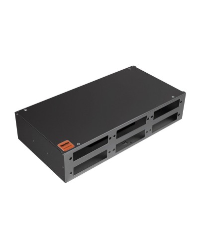 FO-19R-2U-6xSLT-W140H42-48UN-BK. Кросс оптический 19. Hyperline в Кызыле