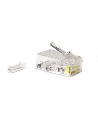 PLUG-8P8C-UV-C6-SH-100 (100 шт). Разъем RJ-45. Hyperline в Кызыле