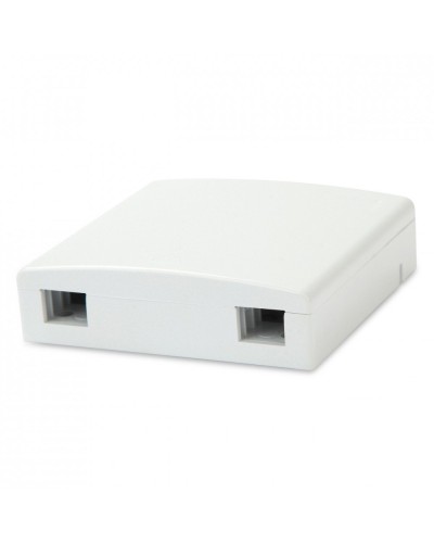 FO-WB86-FTTH-2UN-WH. Оптическая абонентская розетка. Hyperline в Кызыле