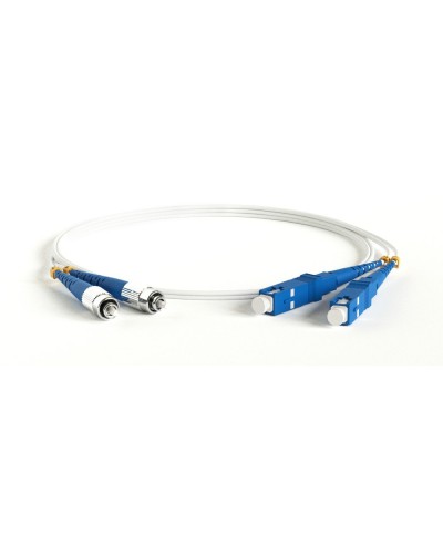 FC-D2-9A1-FC/UR-SC/UR-H-1M-LSZH-WH. Патч-корд волоконно-оптический SC-FC. Hyperline в Кызыле