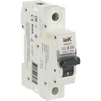 M06N 1P B 25А 6кА ARMAT (AR-M06N-1-B025). Автоматический выключатель. IEK