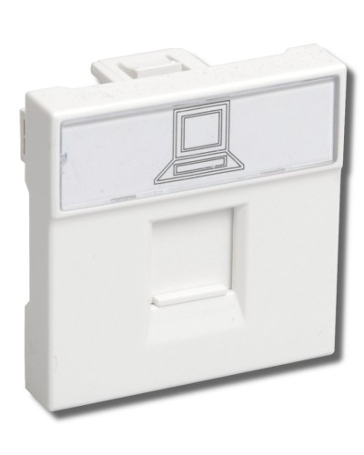 РКИ-20-00-П RJ-45 UTP белая (CKK-40D-RI2-K01). Розетка информационная 2 модуля ПРАЙМЕР. IEK в Кызыле