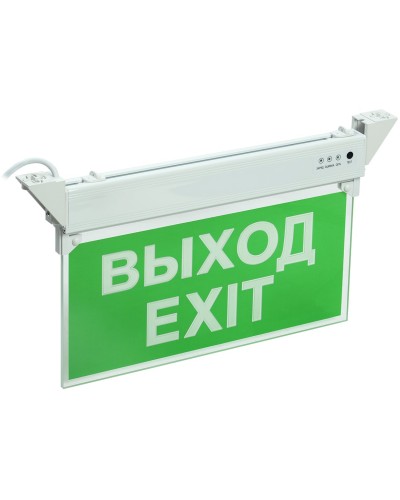 ССА 2101 ВЫХОД-EXIT (LSSA0-2101-3-20-K03). Светильник аварийно-эвакуационный светодиодный, односторонний. IEK в Кызыле