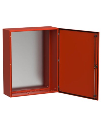 ЩМП-100.80.30 УХЛ1 IP66 RAL3020 TITAN 5 (TI5-13-N-100-080-030-66). Корпус металлический с монтажной платой. IEK в Кызыле