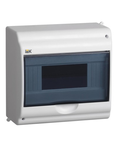 Корпус пластиковый КМПн 2/9-2 IP31 белый KREPTA 3 (MKP42-N-09-31-02). Щиток модульный с прозрачной дверцей, настенный. IEK в Кызыле