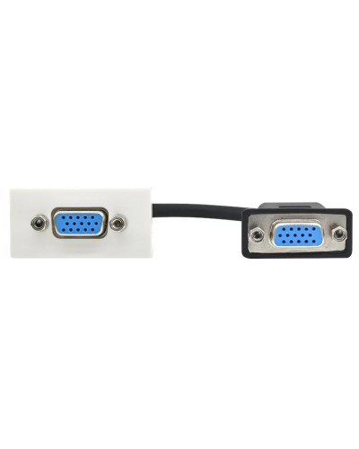 Розетка VGA M/M PRIMER РКМ-20-20-П белый IEK (PR-KK40D-RV-0-2-K01). Розетка. IEK в Кызыле
