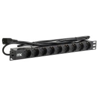 PH22-9D2-P. Блок розеток 19”. ITK