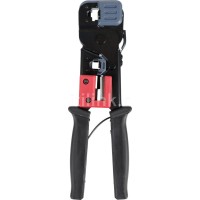 TM1-B10V: Инструмент обжимной RJ-45/12/11 без храпового механизма черно-красный
