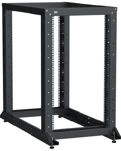 LF05-24U61-2GM. Стойка 2-рамная 24U 600х600-1000мм черная. ITK в Кызыле