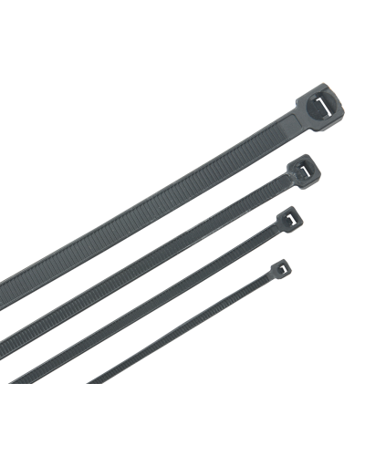 HKB-W48-L200 (100 шт). Хомут кабельный ХКн 4,8х200мм нейлон черный. ITK в Кызыле
