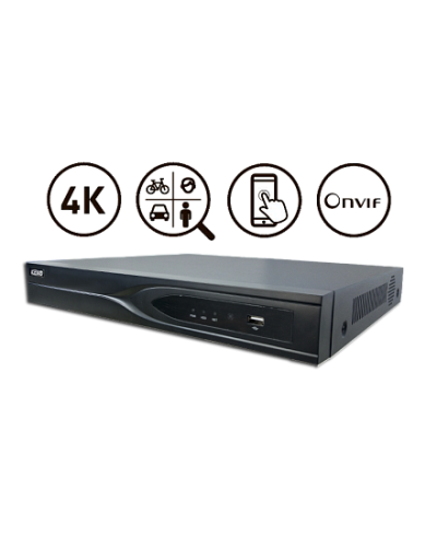 KN-PRO16/2-4K. Видеорегистратор IP 16-канальный. KENO в Кызыле