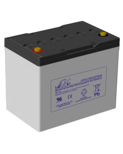 LEOCH LPG 12-70 H. Аккумулятор герметичный свинцово-кислотный. LEOCH в Кызыле