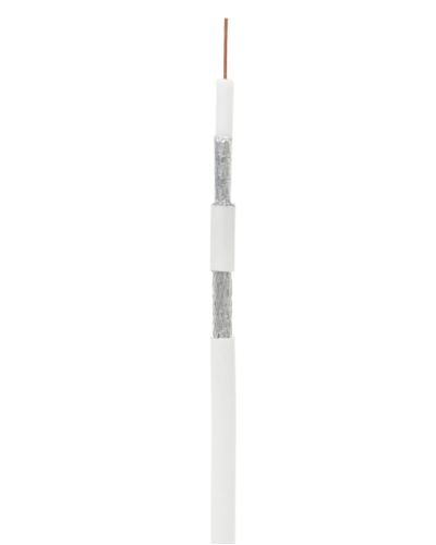 RG-11 CCS, In, PVC (EC-C2-21123A-WT-3). Кабель коаксиальный омедненный. NETLAN в Кызыле