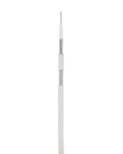RG-6 CCS, In, PVC (UEC-C2-32123A-WT-3). Кабель коаксиальный омедненный. NETLAN в Кызыле