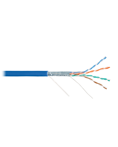 F/UTP 4pair, Cat5e, Solid, In, нг(А)-HF (NMC 4200C-BL). Кабель «витая пара» (LAN) для структурированных систем связи. NIKOMAX в Кызыле