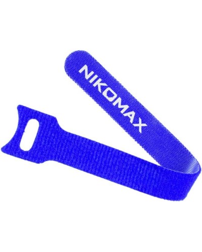 NMC-CTV210-16-SB-BL-10 (10шт). Стяжка-липучка с мягкой пряжкой. NIKOMAX в Кызыле