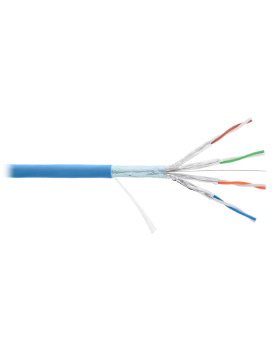 F/FTP 4pair, Cat6a, Solid, In, нг(А)-HF (NMC 4355C-IB). Кабель «витая пара» (LAN) для структурированных систем связи. NIKOMAX в Кызыле